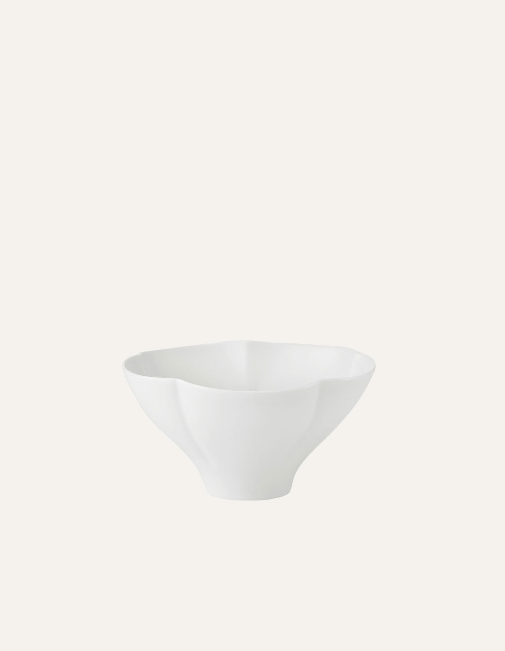 Melon-shaped Bowl 15cm White